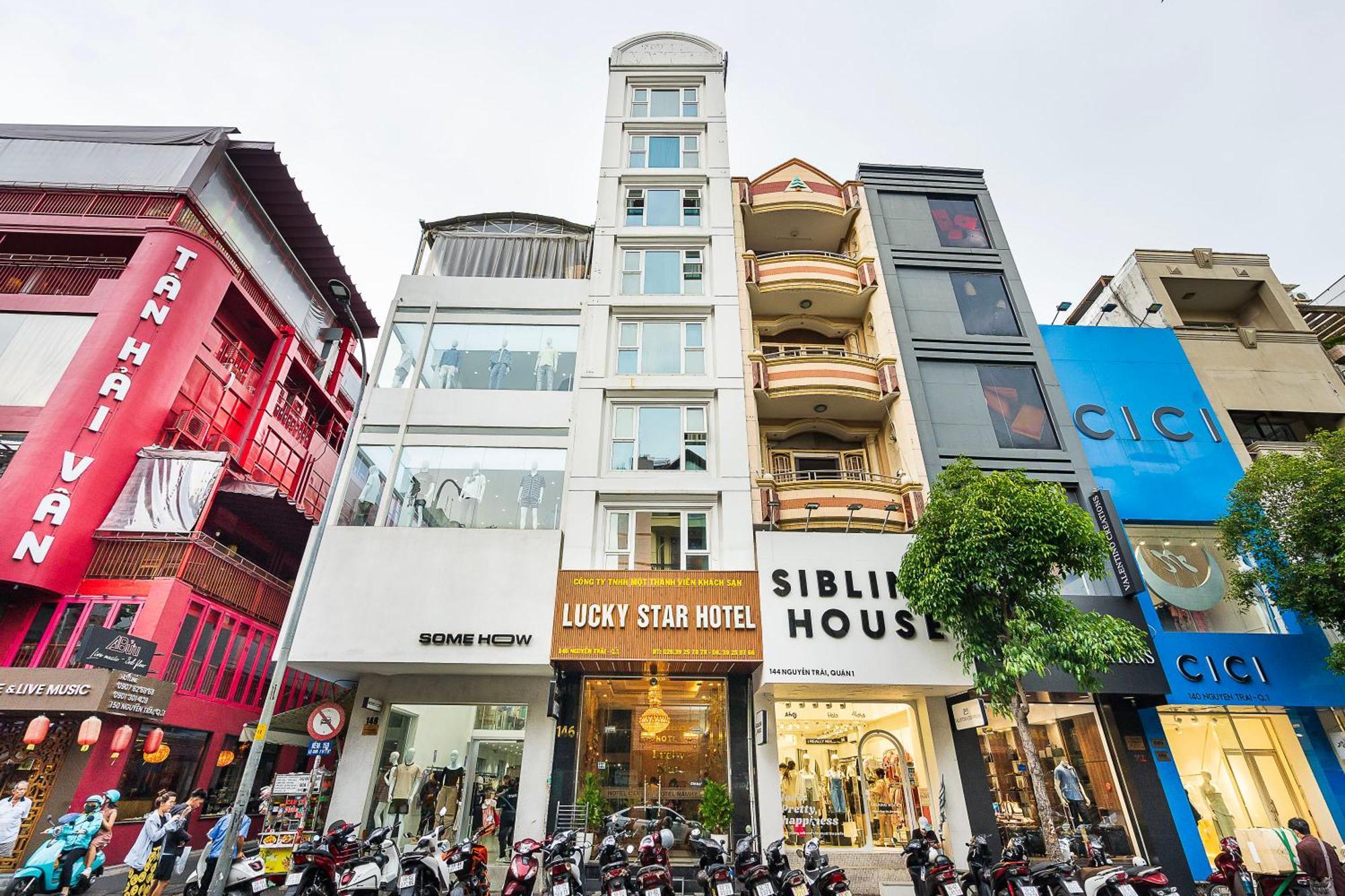 Lucky Star Hotel 146 Nguyen Trai Bandar Ho Chi Minh Luaran gambar