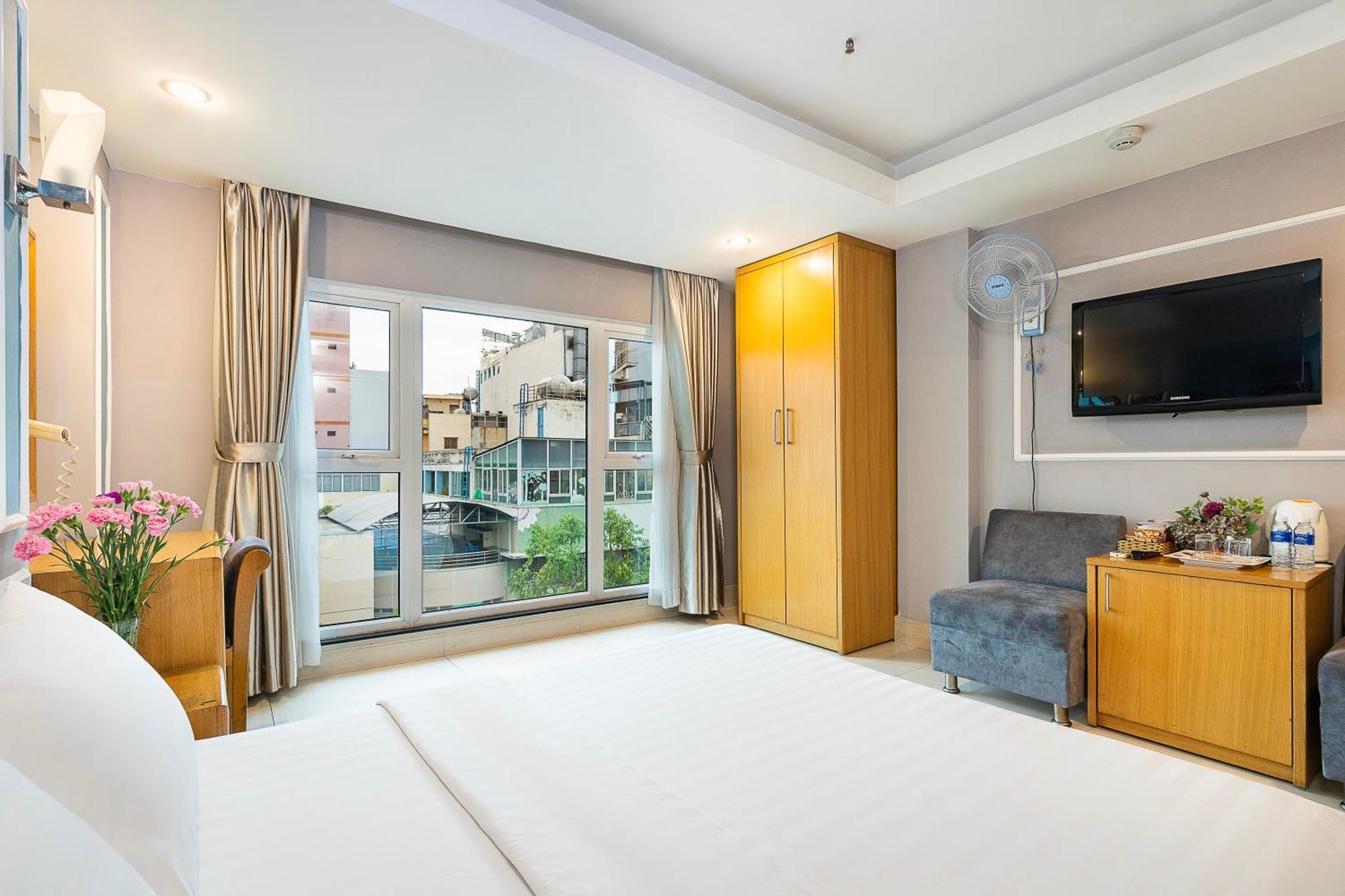 Lucky Star Hotel 146 Nguyen Trai Bandar Ho Chi Minh Luaran gambar